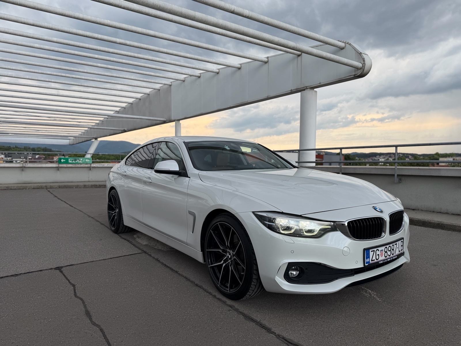 Bmw F36 418d Gran Coupe 2019. LCI automatik, Adaptive LED, HR VOZILO, pogled izvana - slika 2