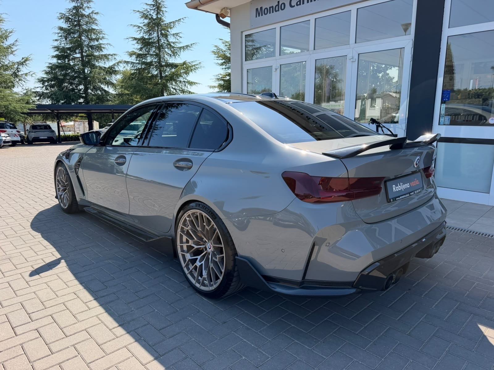 BMW M3 COMPETITION Individual Keramičke Koč. Akrapovic Adro KW V4 PPF, fotografija 5