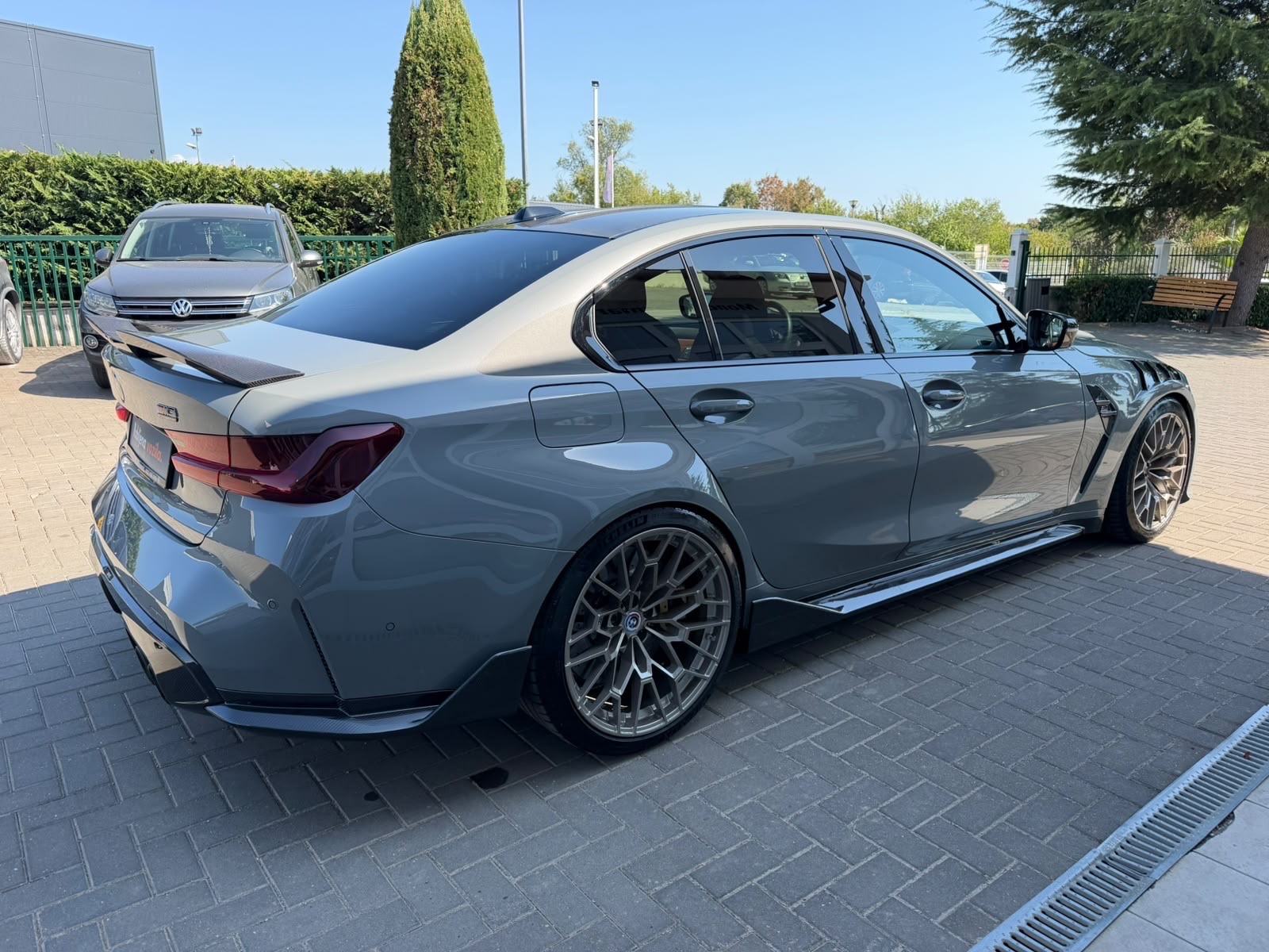 BMW M3 COMPETITION Individual Keramičke Koč. Akrapovic Adro KW V4 PPF, fotografija 7