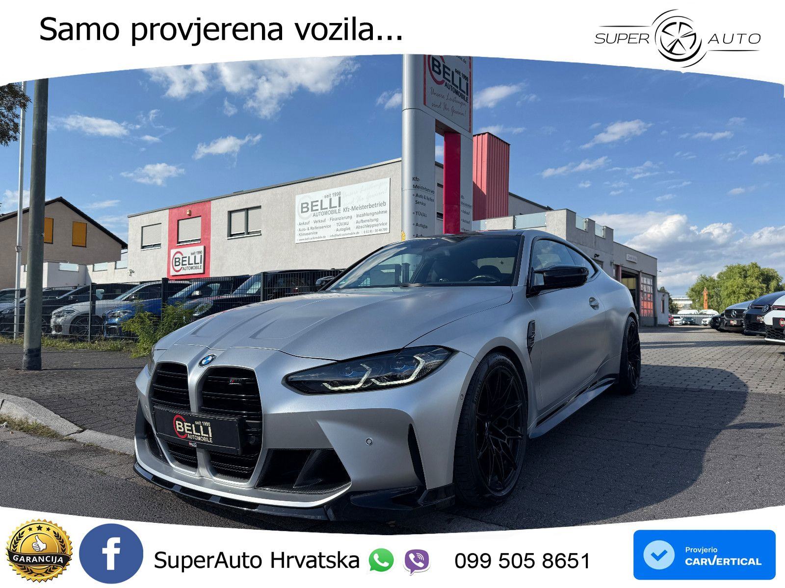 BMW M4 Competition 3.0 (510 KS) xDrive Steptronic, fotografija 1