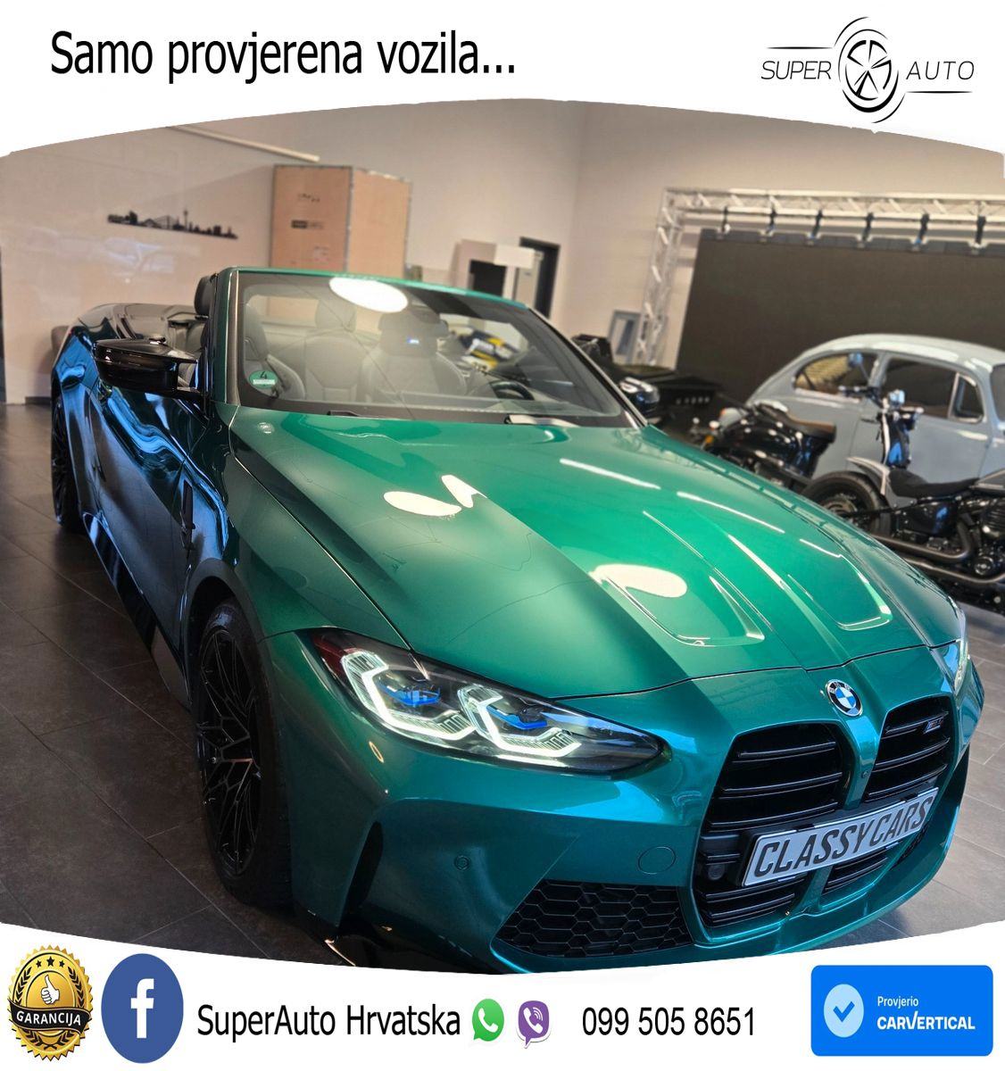 BMW M4 Convertible Competition 3.0 (510 KS) xDrive Steptronic LED+GR S, fotografija 2