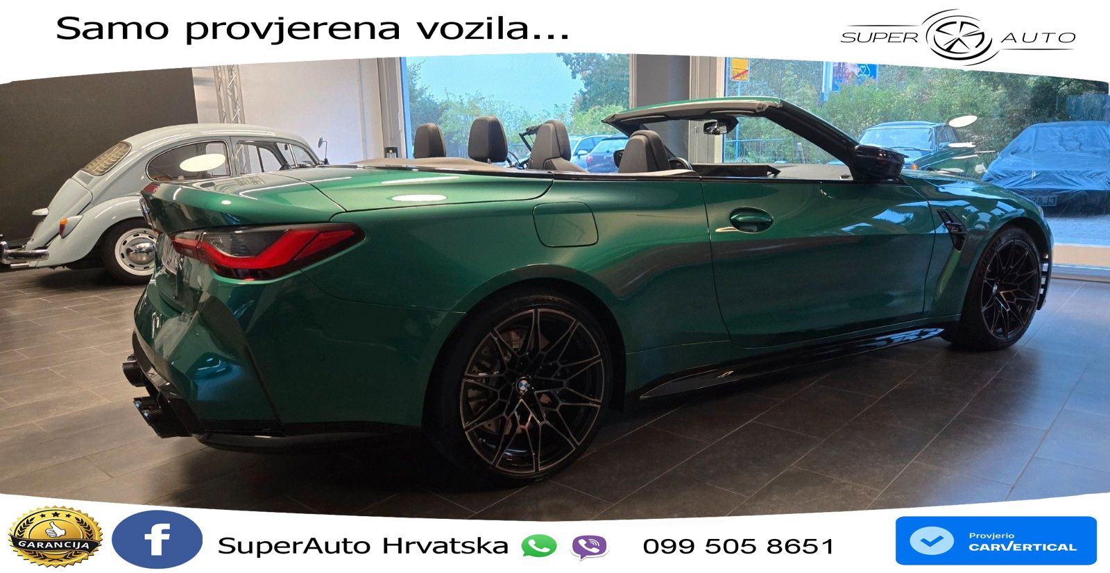 BMW M4 Convertible Competition 3.0 (510 KS) xDrive Steptronic LED+GR S, fotografija 3