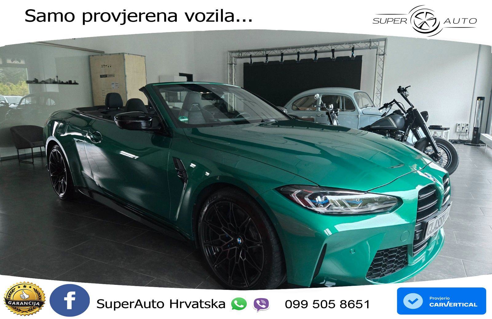 BMW M4 Convertible Competition 3.0 (510 KS) xDrive Steptronic LED+GR S, fotografija 5