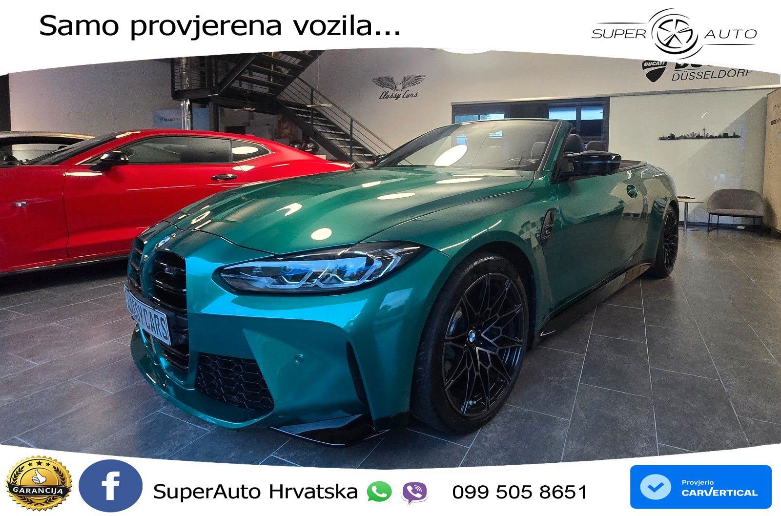 BMW M4 Convertible Competition 3.0 (510 KS) xDrive Steptronic LED+GR S, fotografija 6