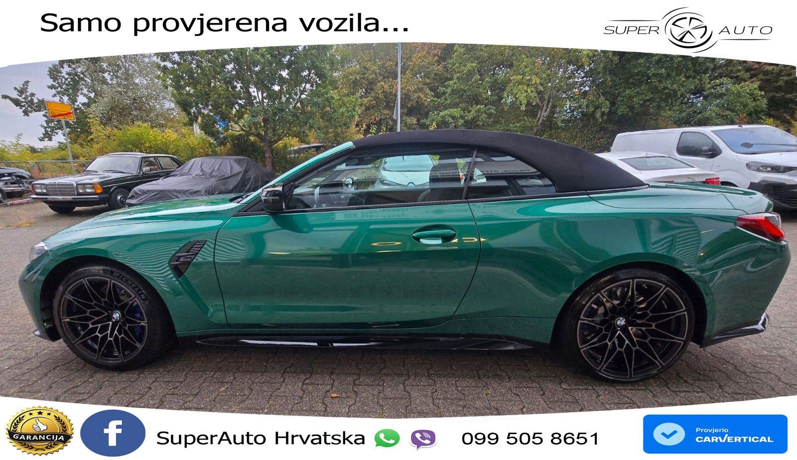 BMW M4 Convertible Competition 3.0 (510 KS) xDrive Steptronic LED+GR S, fotografija 7