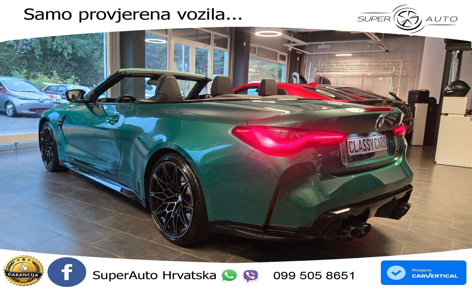BMW M4 Convertible Competition 3.0 (510 KS) xDrive Steptronic LED+GR S, fotografija 9