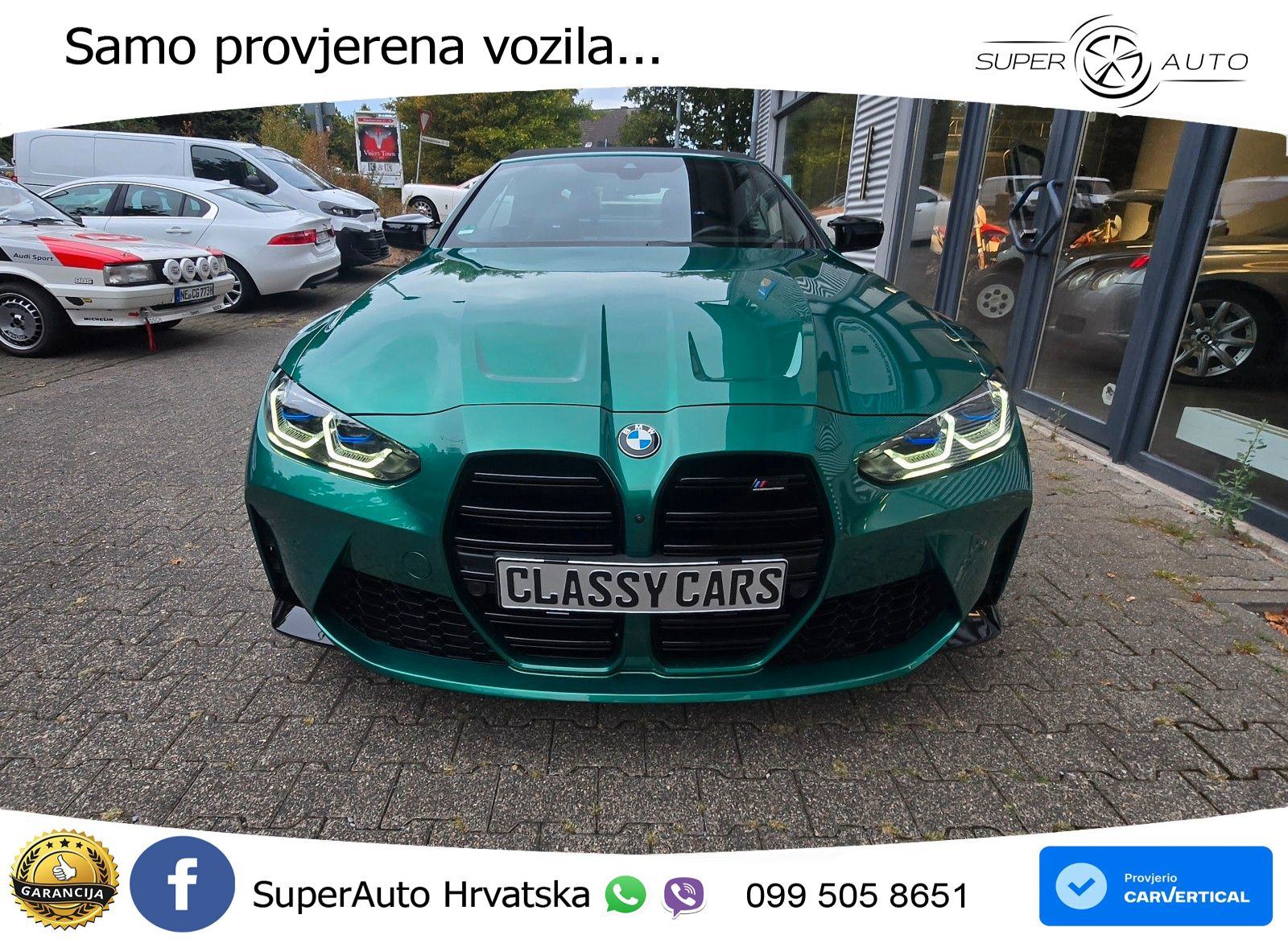BMW M4 Convertible Competition 3.0 (510 KS) xDrive Steptronic LED+GR S, fotografija 12