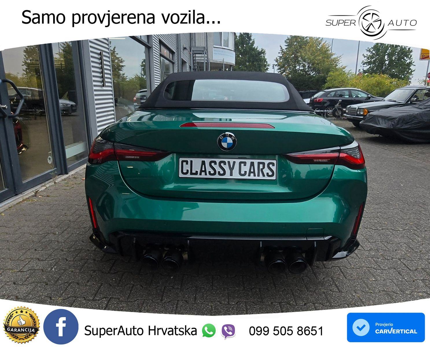 BMW M4 Convertible Competition 3.0 (510 KS) xDrive Steptronic LED+GR S, fotografija 14