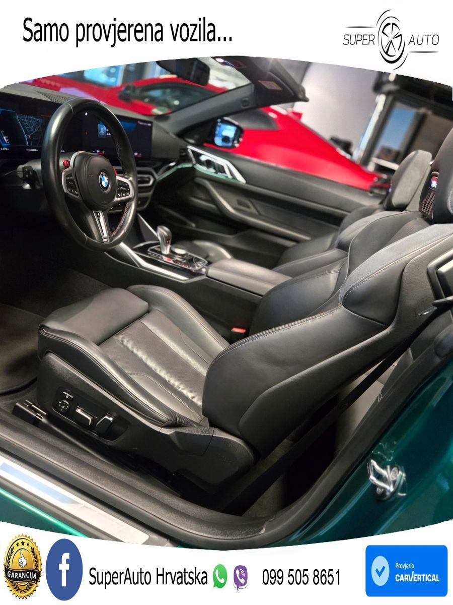 BMW M4 Convertible Competition 3.0 (510 KS) xDrive Steptronic LED+GR S, fotografija 19