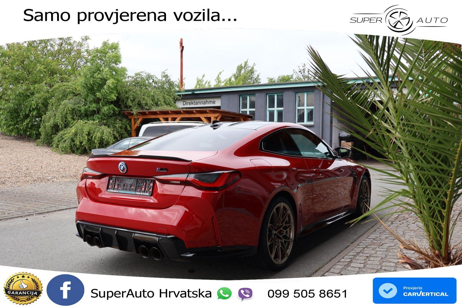 BMW M4 Convertible Competition 3.0 (510 KS) xDrive Steptronic, fotografija 6