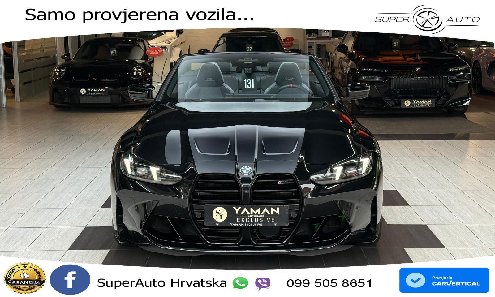 BMW M4 Convertible Competition 3.0 (530 KS) xDrive Steptronic LED+GR S, fotografija 3