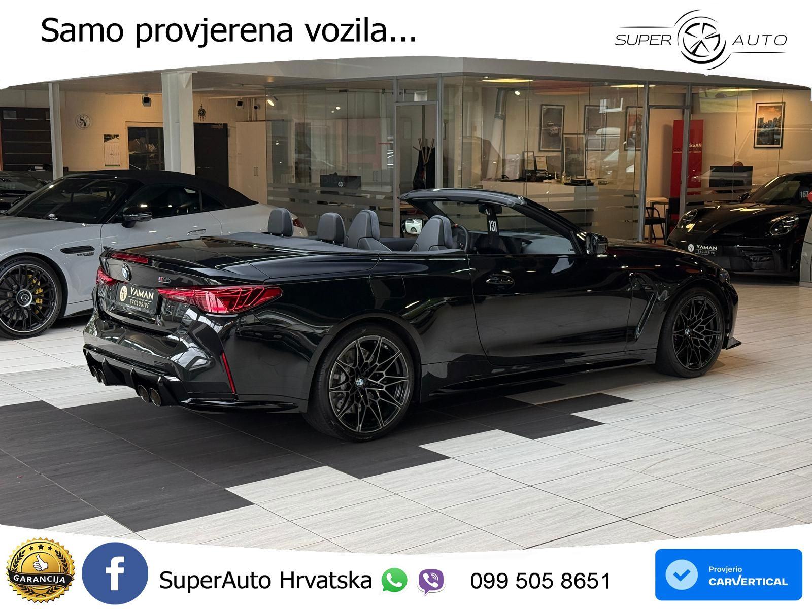 BMW M4 Convertible Competition 3.0 (530 KS) xDrive Steptronic LED+GR S, fotografija 5