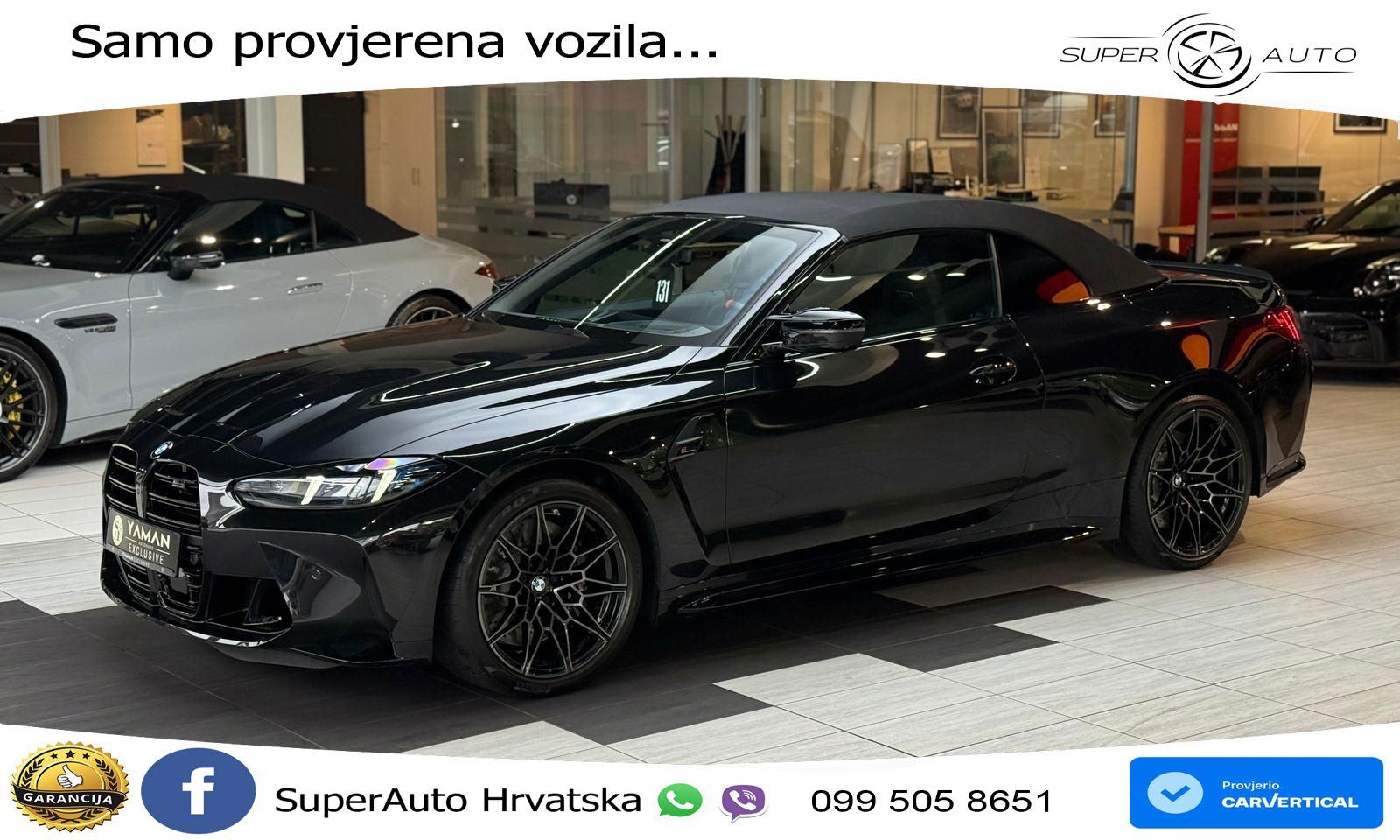 BMW M4 Convertible Competition 3.0 (530 KS) xDrive Steptronic LED+GR S, fotografija 8
