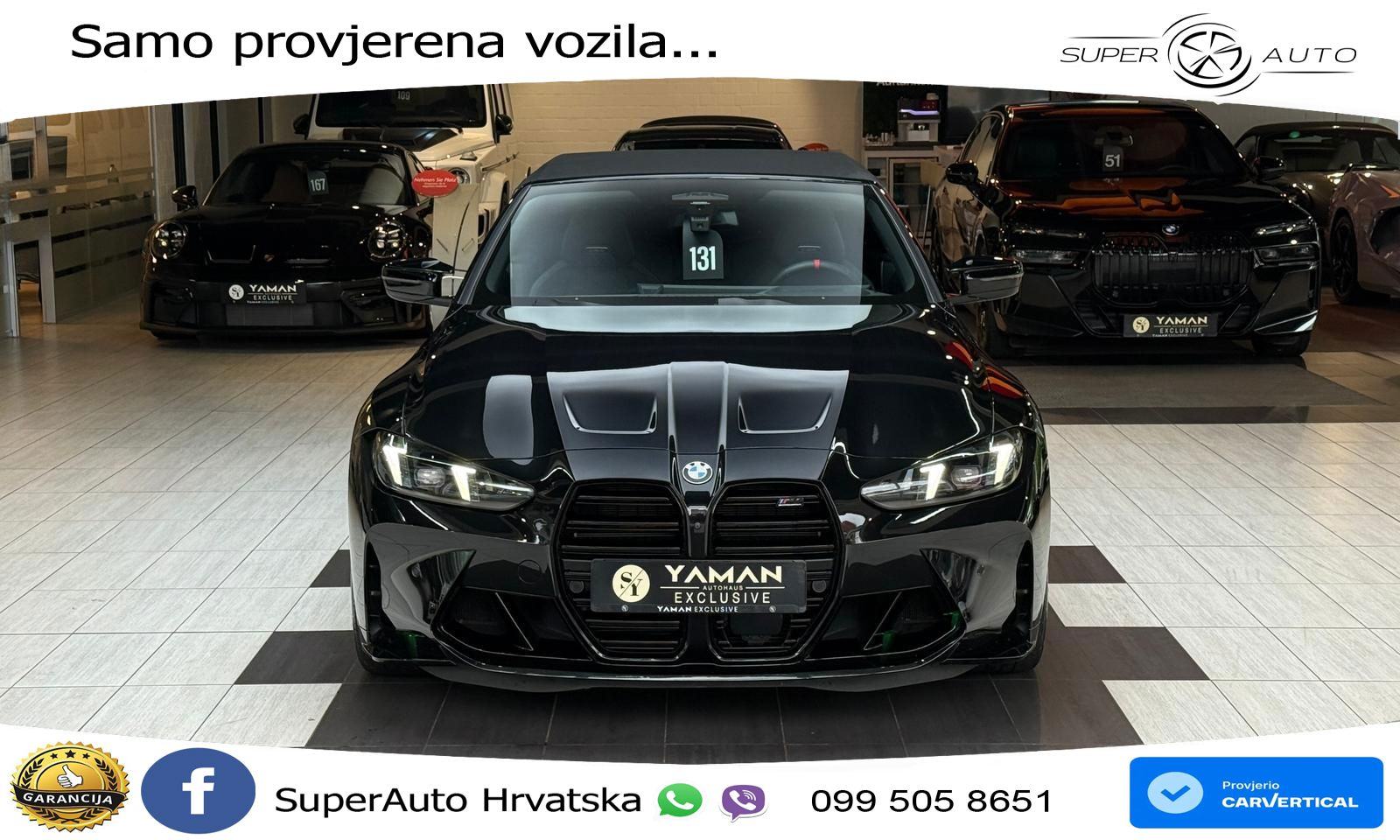 BMW M4 Convertible Competition 3.0 (530 KS) xDrive Steptronic LED+GR S, fotografija 9