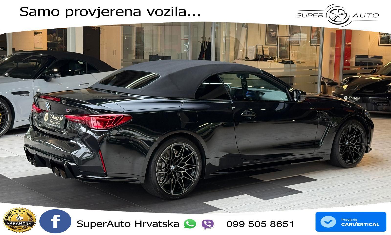 BMW M4 Convertible Competition 3.0 (530 KS) xDrive Steptronic LED+GR S, fotografija 11