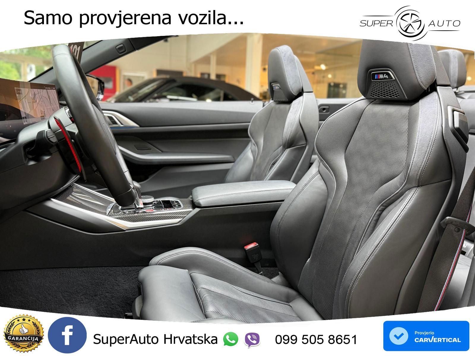 BMW M4 Convertible Competition 3.0 (530 KS) xDrive Steptronic LED+GR S, fotografija 18