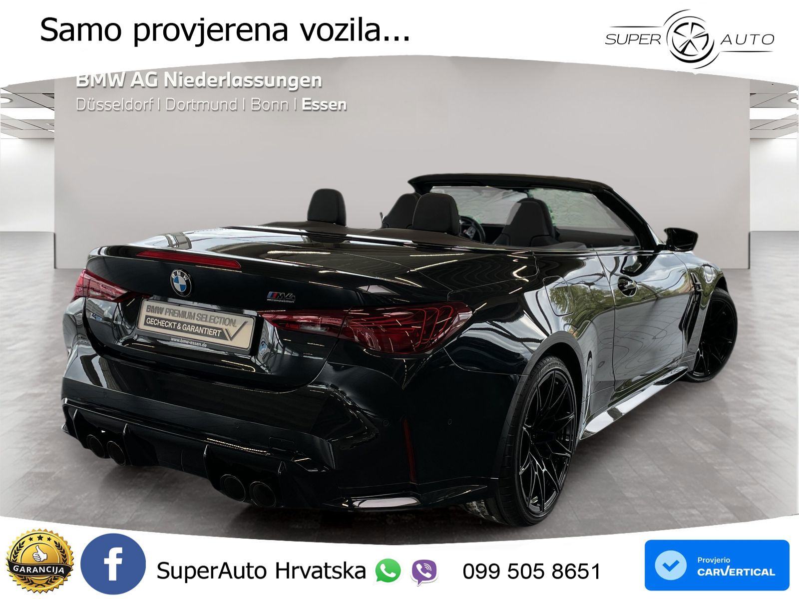 BMW M4 Convertible Competition 3.0 (530 KS) xDrive Steptronic