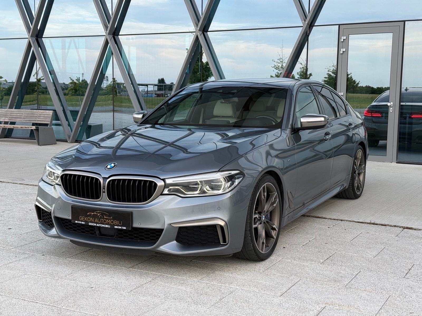 BMW M550i 4.4 V8 INDIVIDUAL,FULL OPREMA,SERVISNA,REG11/26,JAMSTVO, pogled izvana - slika 1