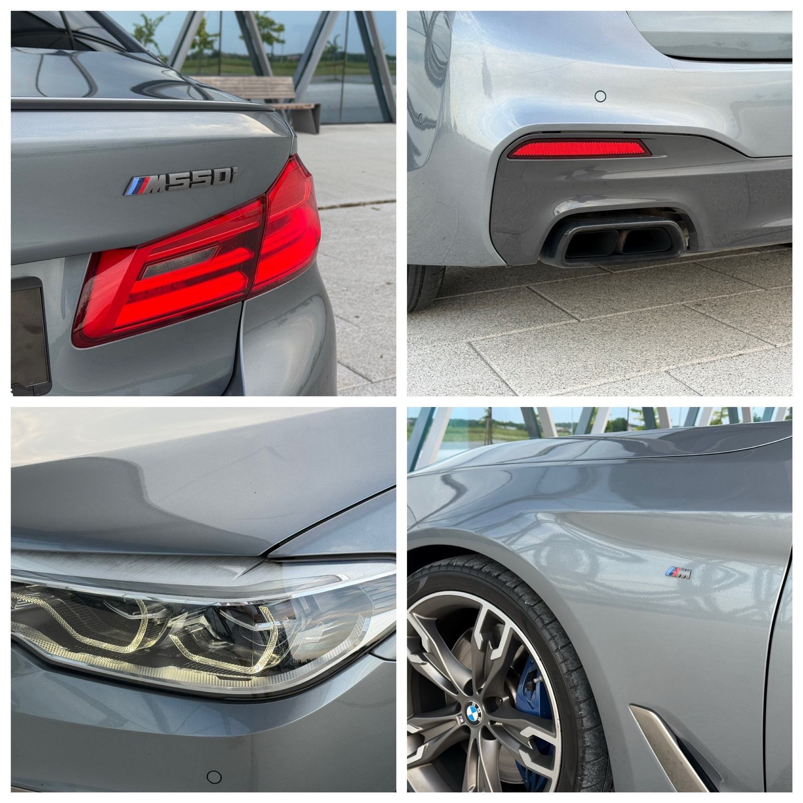 BMW M550i 4.4 V8 INDIVIDUAL,FULL OPREMA,SERVISNA,REG11/26,JAMSTVO, fotografija 20