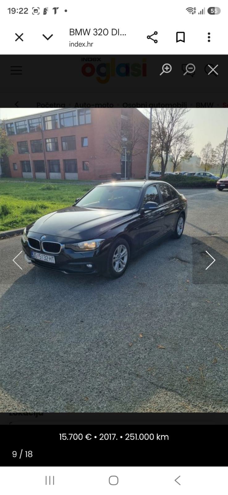 BMW serija 3 320d automatik, fotografija 3