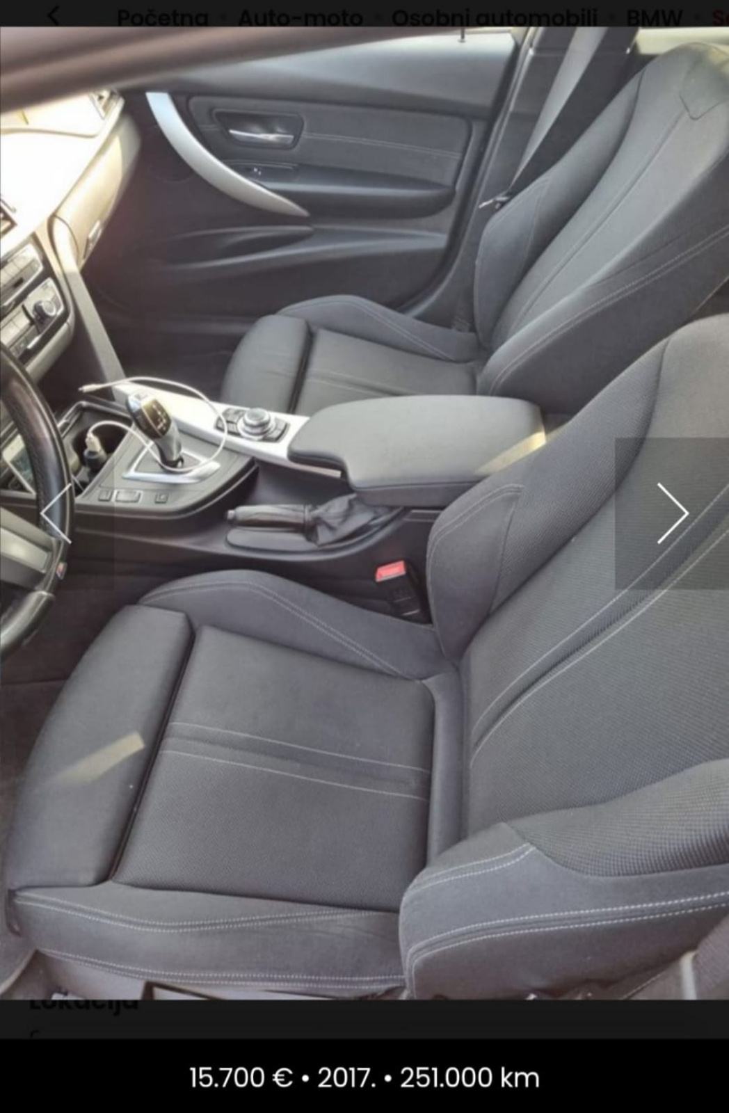 BMW serija 3 320d automatik, fotografija 6