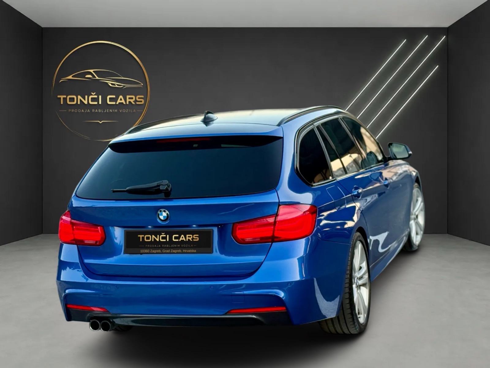 BMW SERIJA 3 320D F31 * LCI * M PAKET * PRO NAVI * ESTORIL * 2015 *, pogled izvana - slika 4