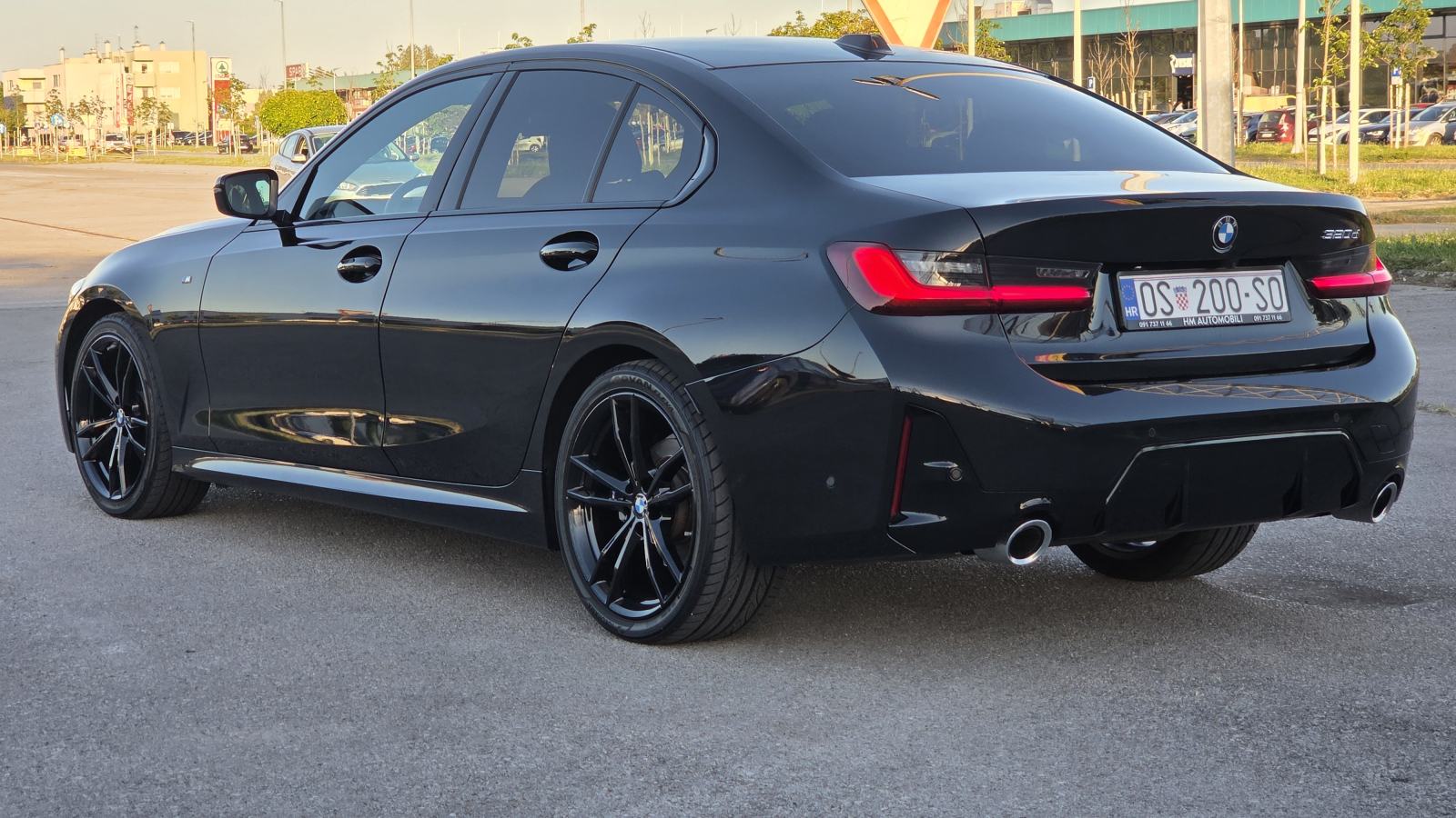BMW serija 3 320d M-SPORT 28TKM SERVISNA NAVI KAMERA 360 TOP STANJE, pogled izvana - slika 5