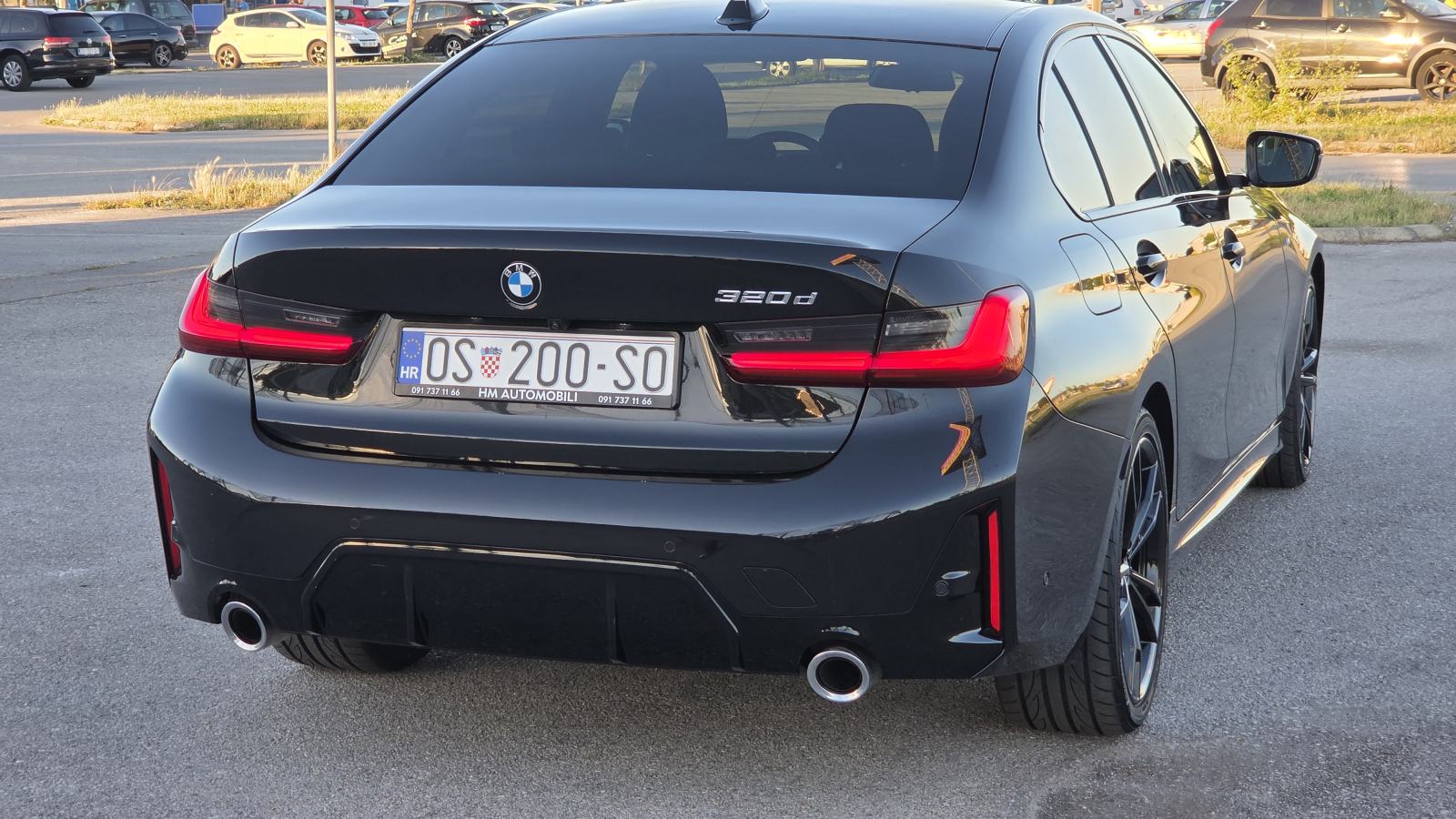 BMW serija 3 320d M-SPORT 28TKM SERVISNA NAVI KAMERA 360 TOP STANJE, fotografija 7