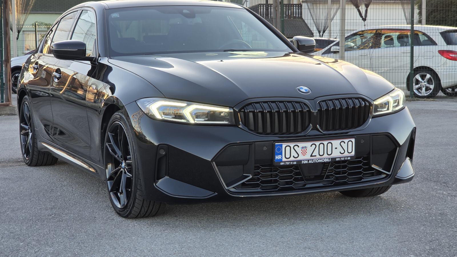 BMW serija 3 320d M-SPORT 28TKM SERVISNA NAVI KAMERA 360 TOP STANJE, fotografija 13