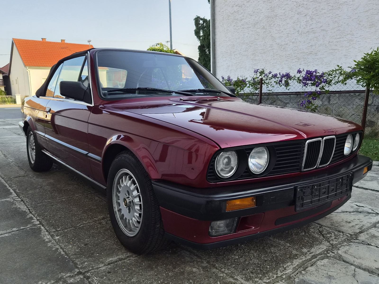 BMW E30 Cabrio serija 3 Cabriolet 318i, pogled izvana - slika 4