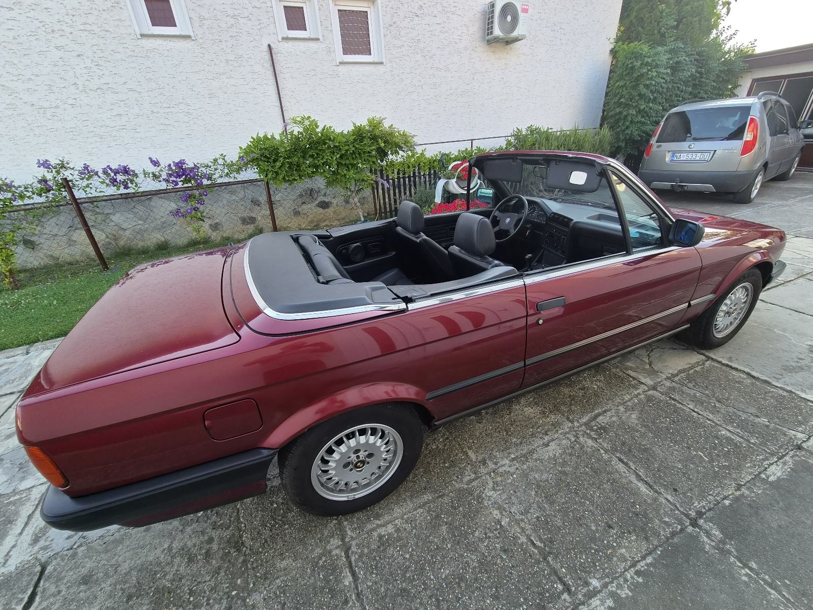 BMW E30 Cabrio serija 3 Cabriolet 318i, fotografija 17