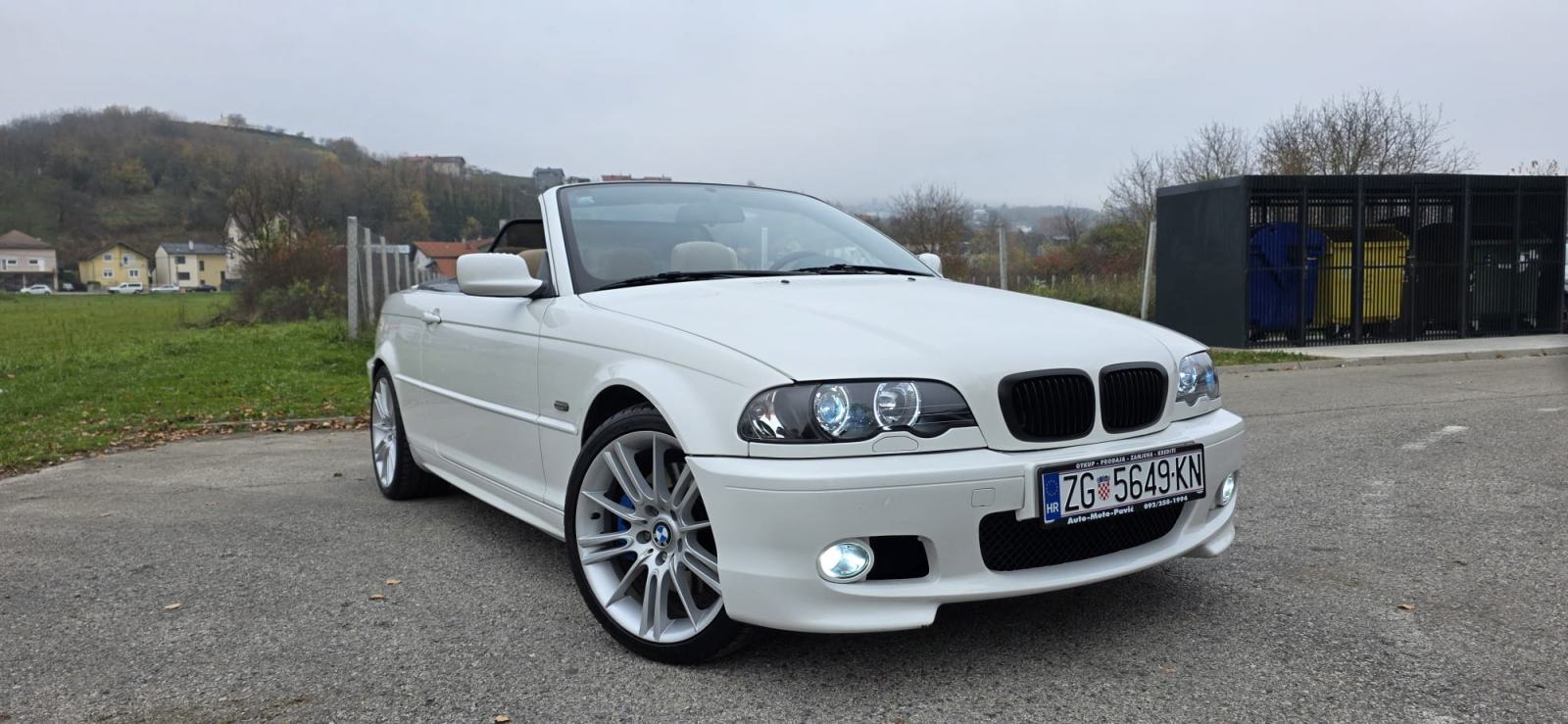 BMW serija 3 Cabriolet 330Ci reg. do 11/26,ODLIČNO STANJE, pogled izvana - slika 2