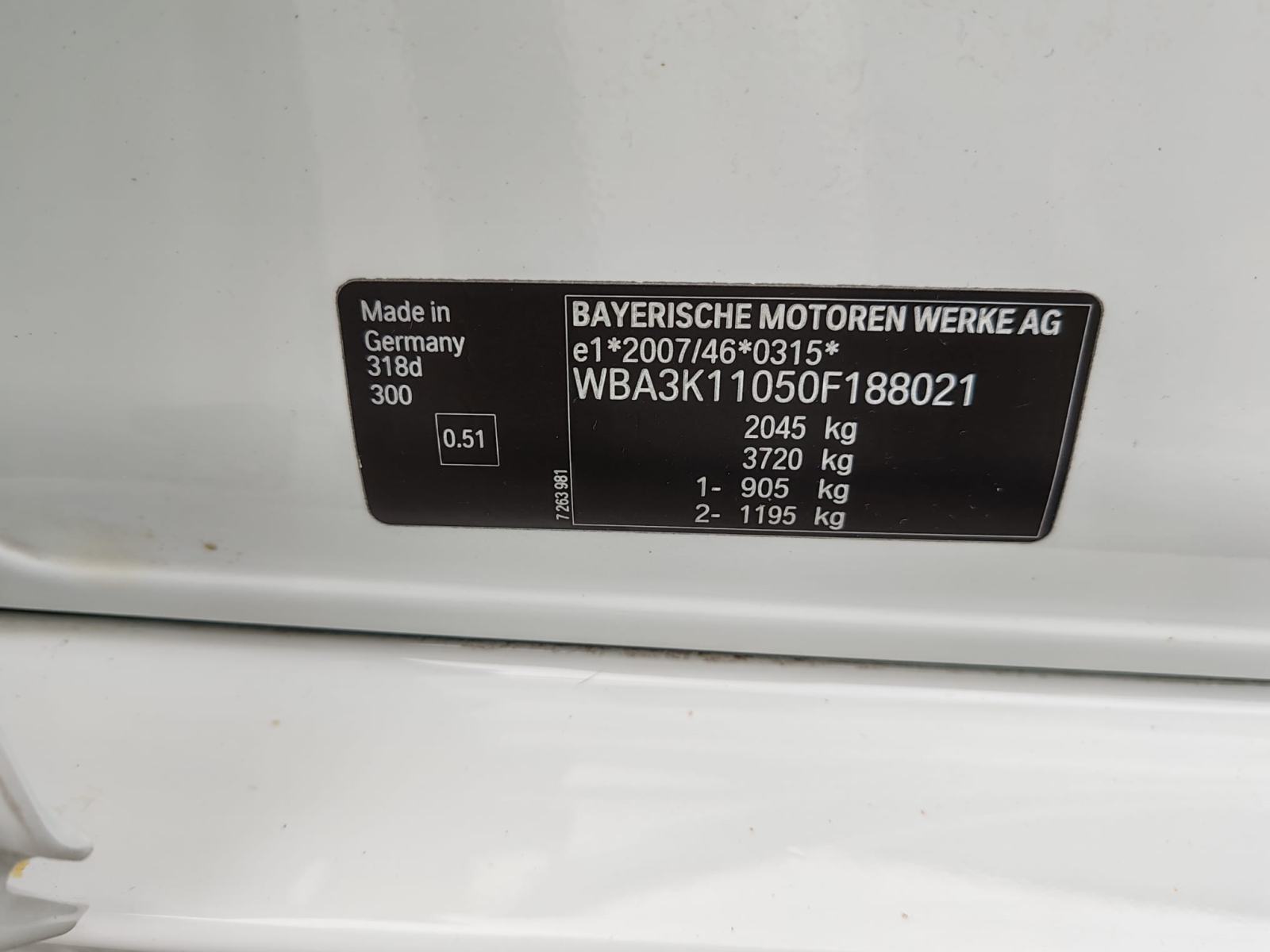 BMW serija 3 Touring 318d automatik 2012G. 223000 KARTICE, fotografija 18