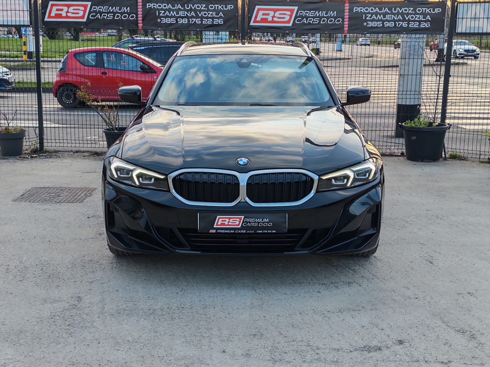BMW 318D LCI, 91 TKM, CURVED, LED, ALU17+NOVE GUME, REGAN, BMW JAMSTVO, fotografija 4