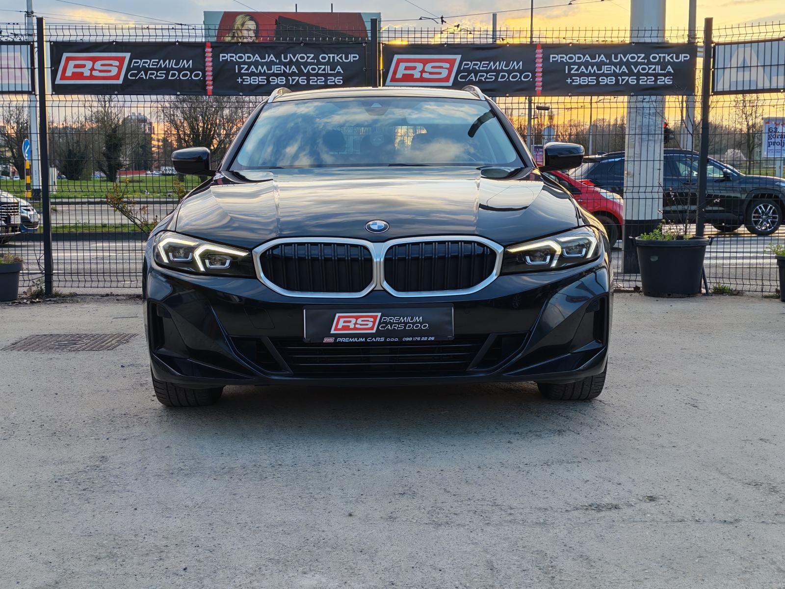 BMW 318D LCI, 91 TKM, CURVED, LED, ALU17+NOVE GUME, REGAN, BMW JAMSTVO, fotografija 6