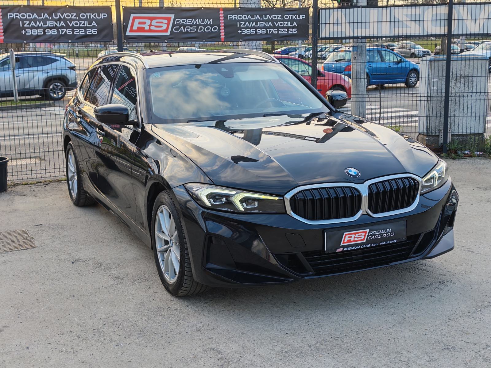 BMW 318D LCI, 91 TKM, CURVED, LED, ALU17+NOVE GUME, REGAN, BMW JAMSTVO, fotografija 7