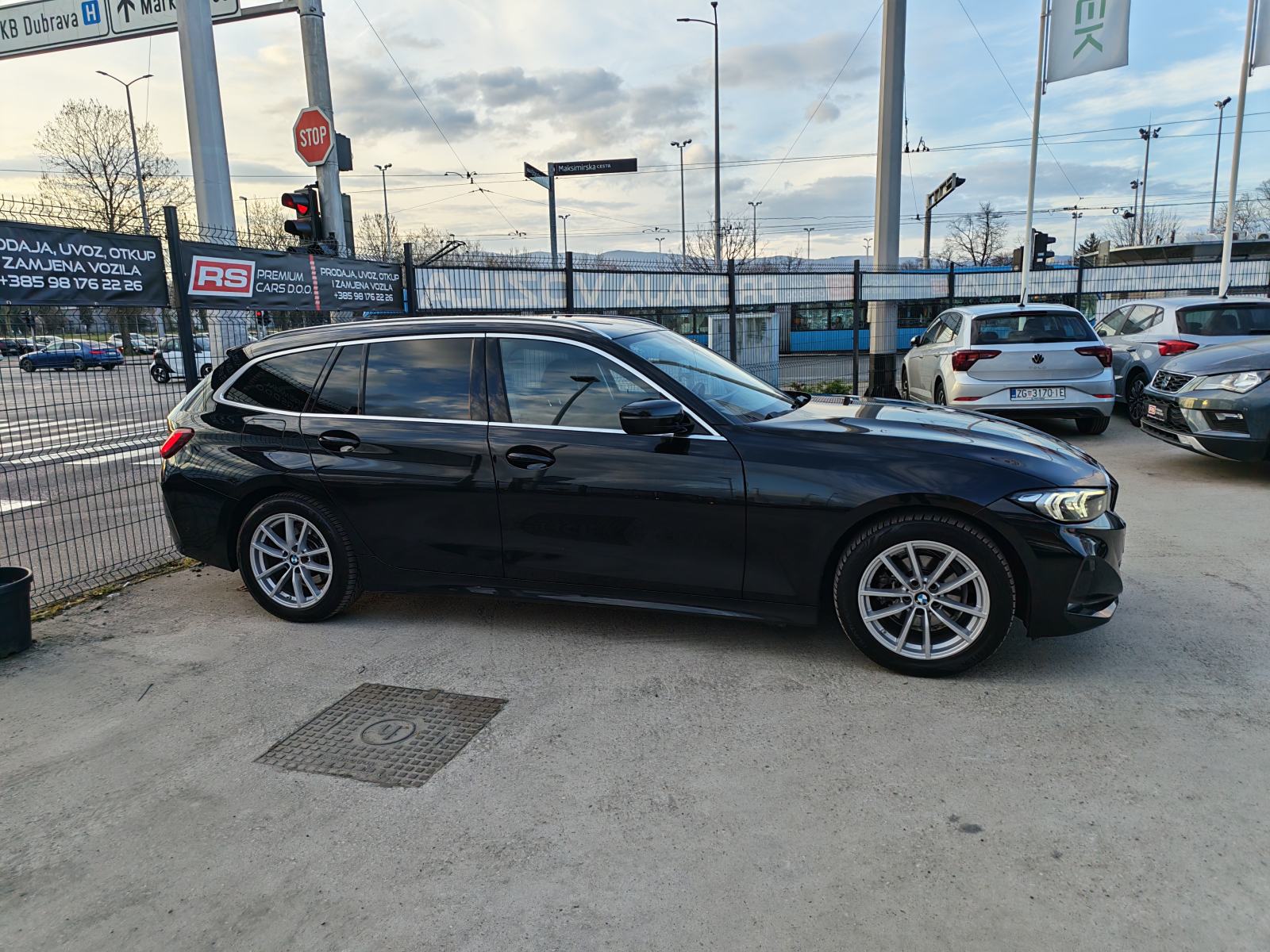 BMW 318D LCI, 91 TKM, CURVED, LED, ALU17+NOVE GUME, REGAN, BMW JAMSTVO, fotografija 18