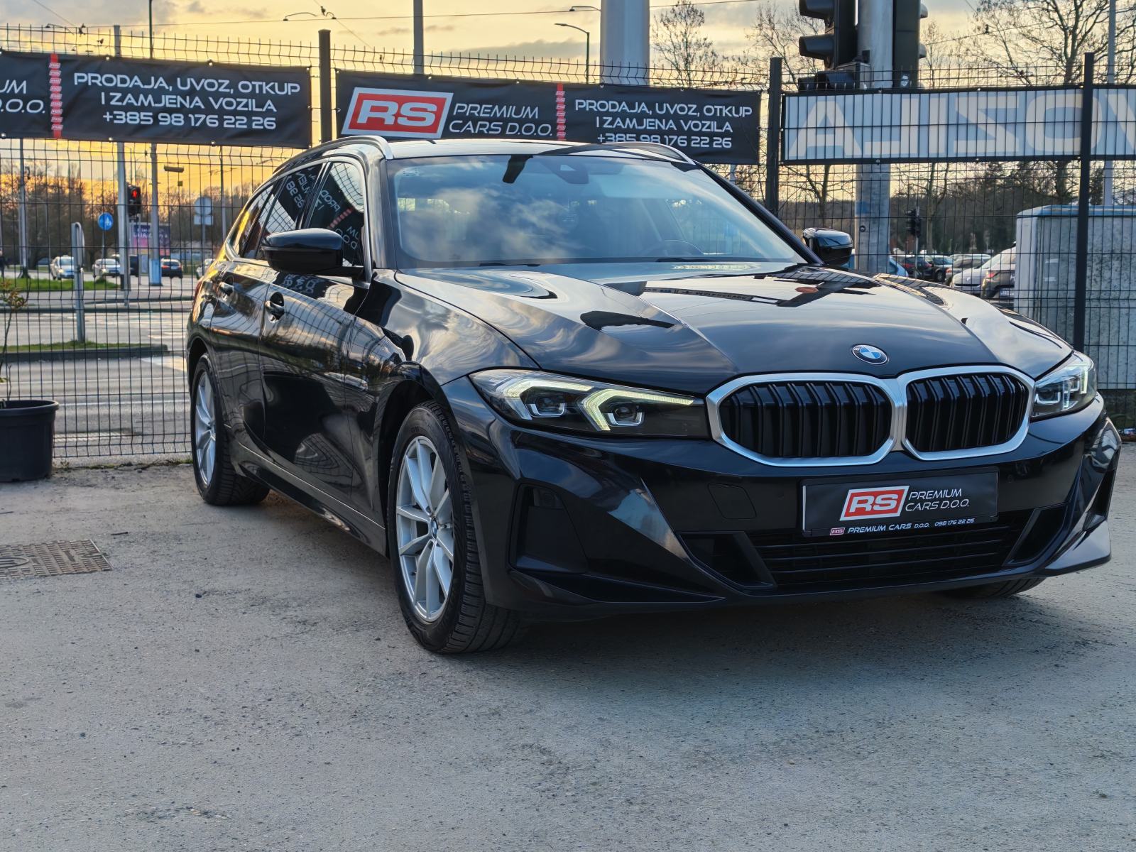 BMW 318D LCI, 91 TKM, CURVED, LED, ALU17+NOVE GUME, REGAN, BMW JAMSTVO, fotografija 9