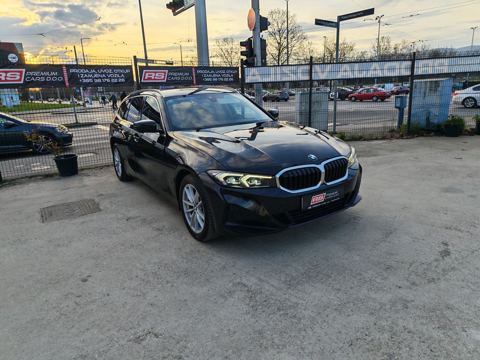 BMW 318D LCI, 91 TKM, CURVED, LED, ALU17+NOVE GUME, REGAN, BMW JAMSTVO, fotografija 8