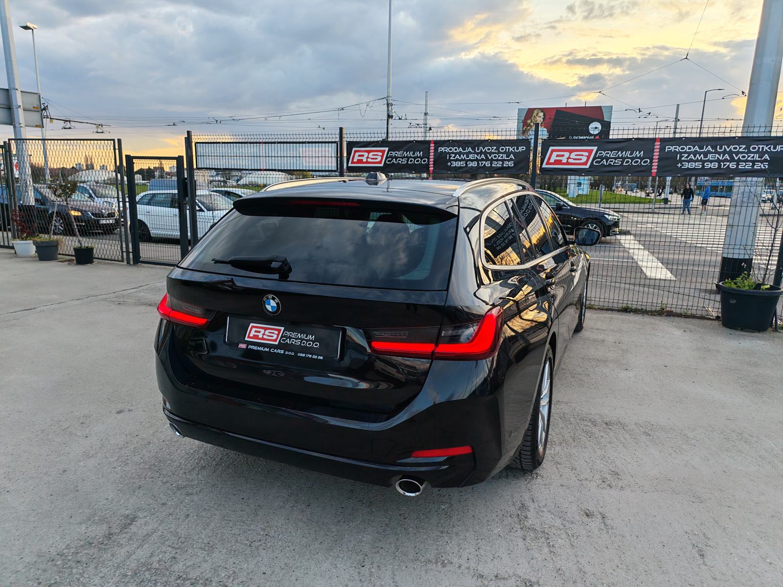 BMW 318D LCI, 91 TKM, CURVED, LED, ALU17+NOVE GUME, REGAN, BMW JAMSTVO, fotografija 10