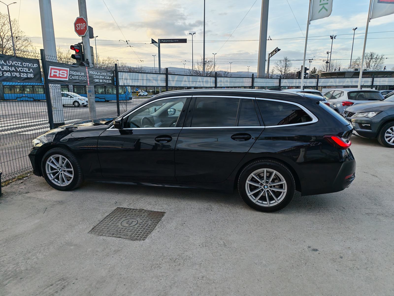 BMW 318D LCI, 91 TKM, CURVED, LED, ALU17+NOVE GUME, REGAN, BMW JAMSTVO, fotografija 16