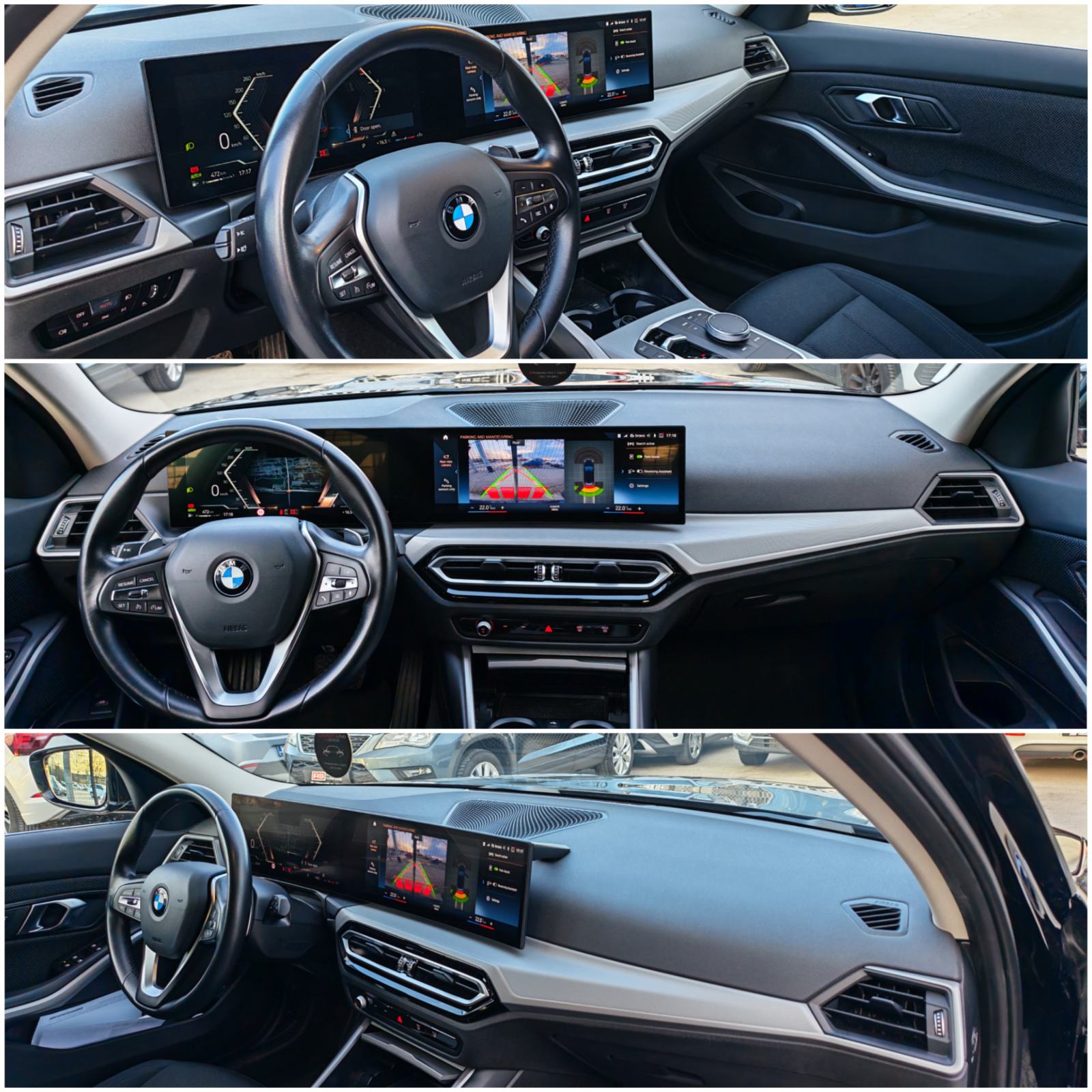 BMW 318D LCI, 91 TKM, CURVED, LED, ALU17+NOVE GUME, REGAN, BMW JAMSTVO, fotografija 20
