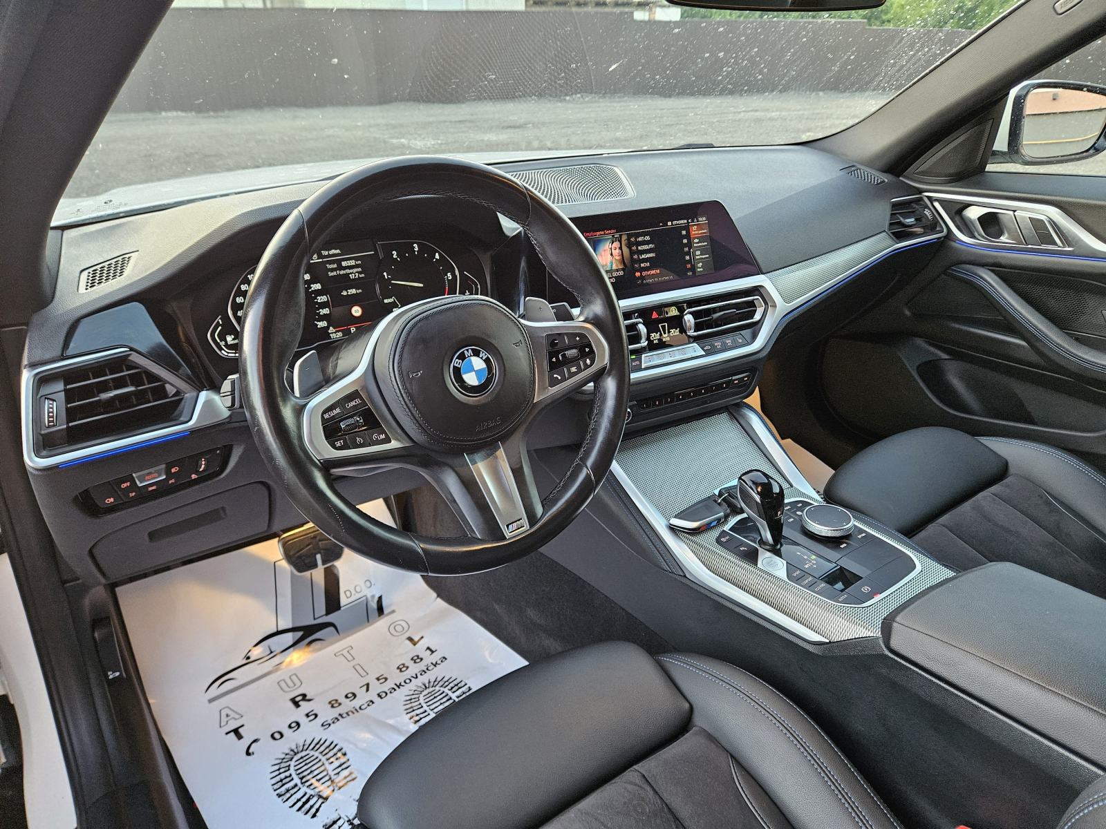 BMW SERIJA 4 Gran Coupe 420d M SPORT,LEASING BEZ UČEŠĆA I BEZ JAMACA, fotografija 11