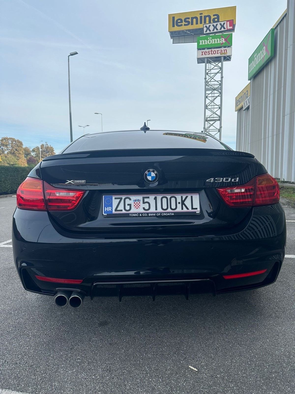 BMW serija 4 Gran Coupe 430d M-Paket AUTOMATIK moguća ZAMJENA, pogled izvana - slika 4