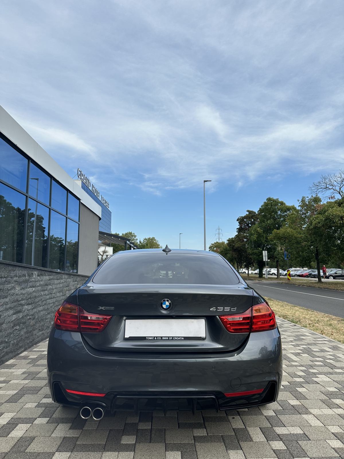 BMW 435XD M PAKET///UNIKATNA CRVENA KOZA, pogled izvana - slika 5