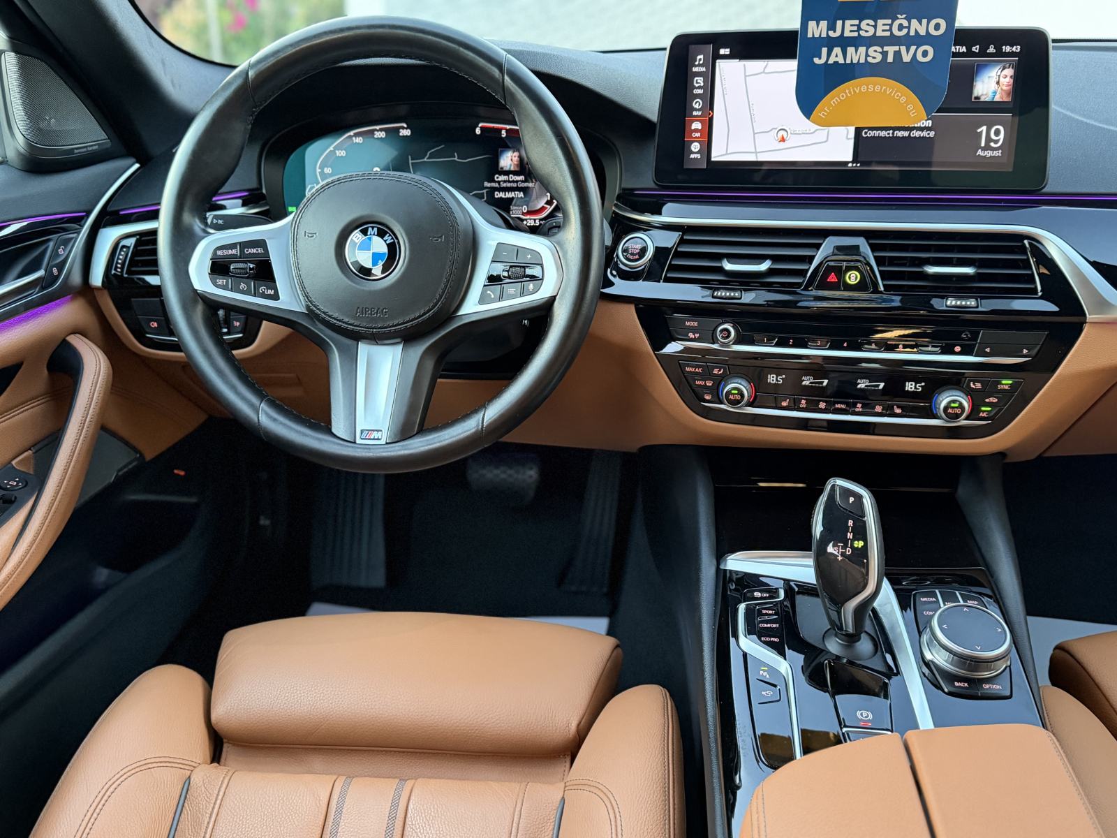 BMW serija 5 520d~Automatik~Led Adaptive~Virtual~Koža~Servisna~Jamstvo, fotografija 14