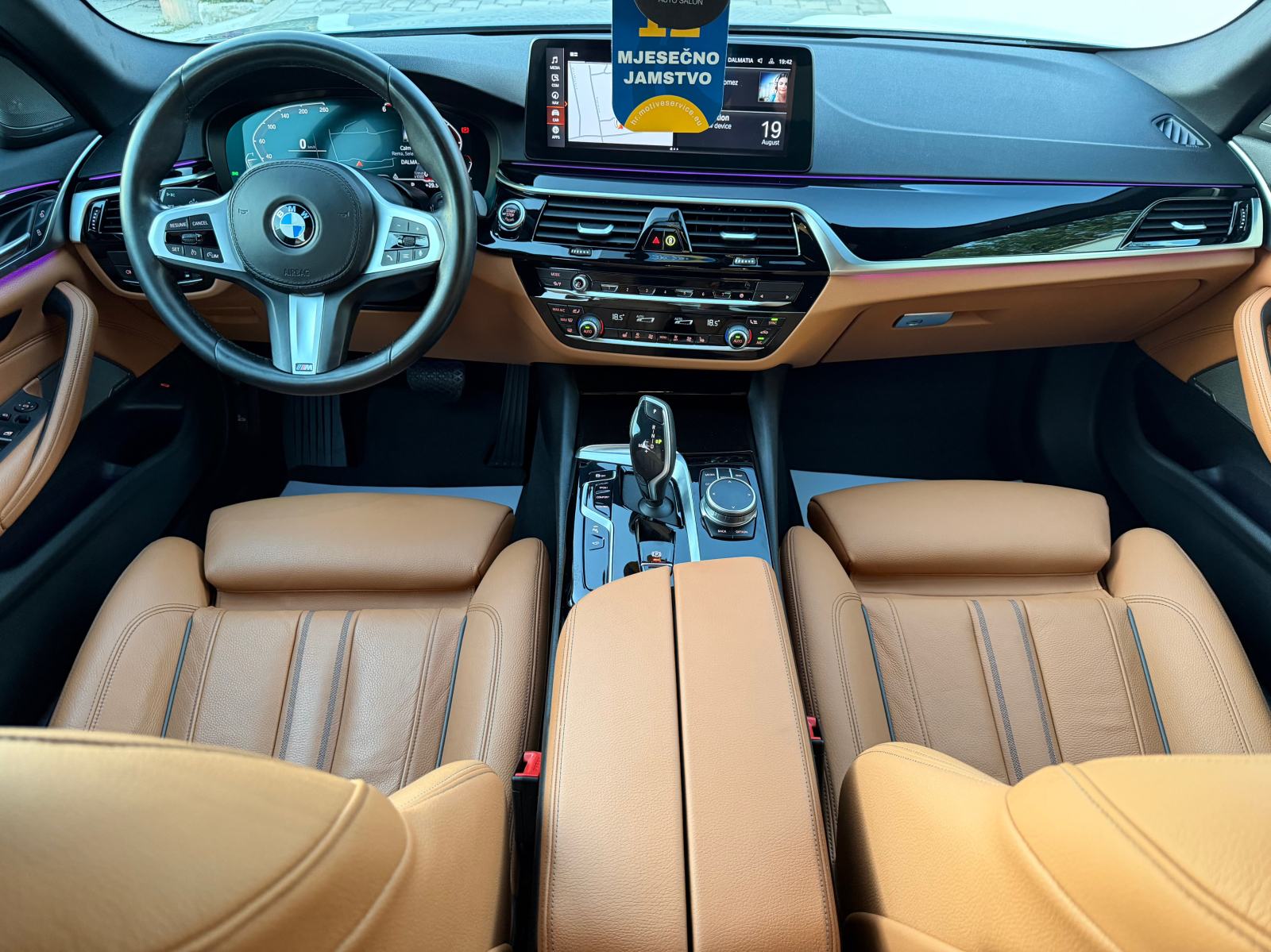 BMW serija 5 520d~Automatik~Led Adaptive~Virtual~Koža~Servisna~Jamstvo, fotografija 13