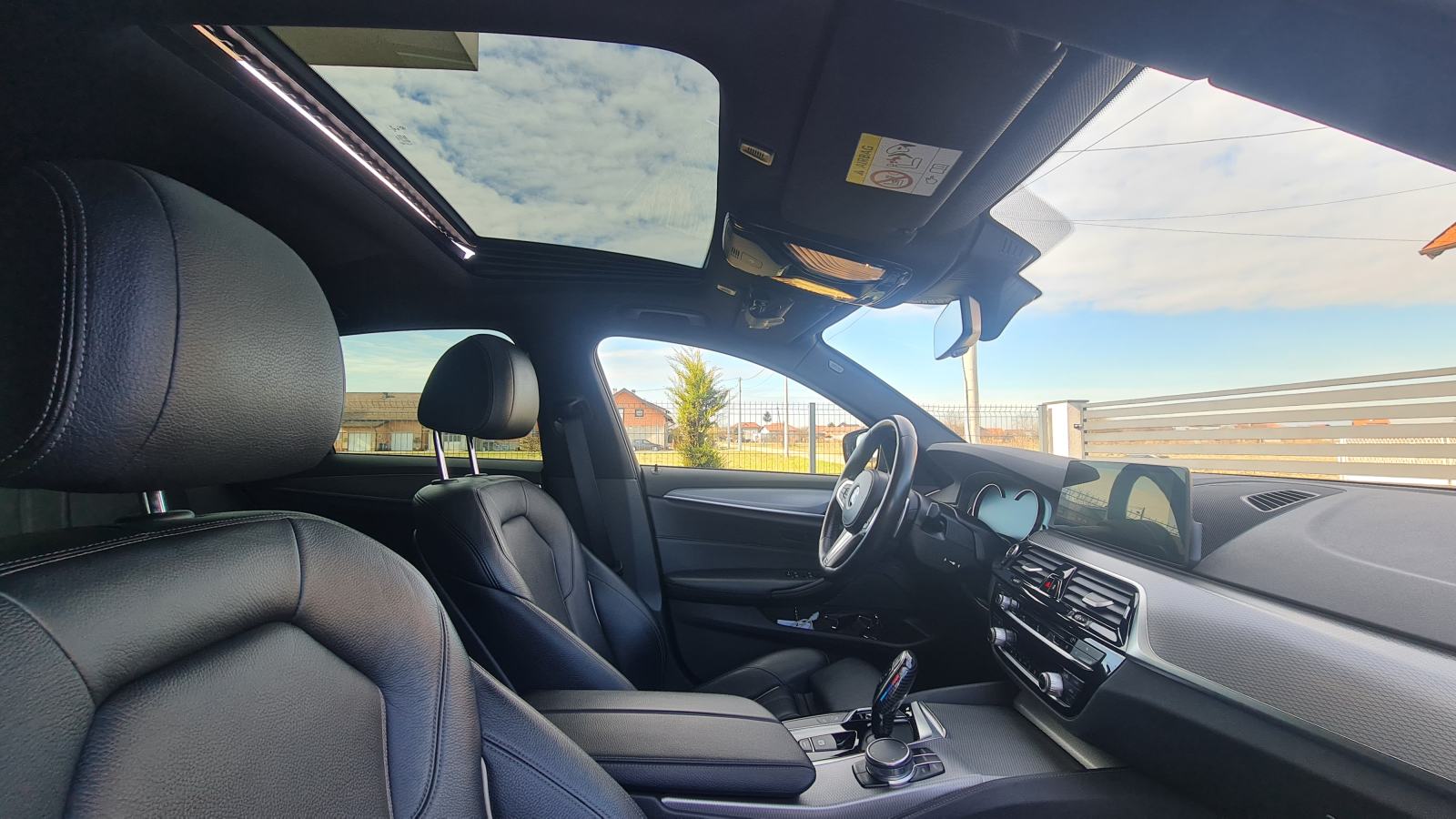 BMW 520d x-drive,3 x M paket - siber - head up - koža - 360 kam, fotografija 15