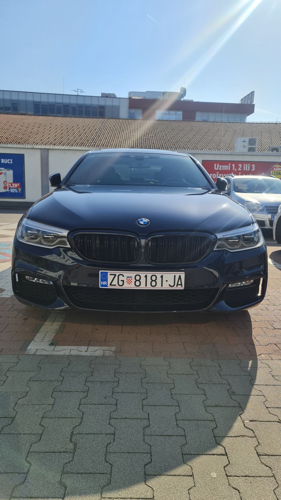 BMW 520d x-drive,3 x M paket - siber - head up - koža - 360 kam, fotografija 17