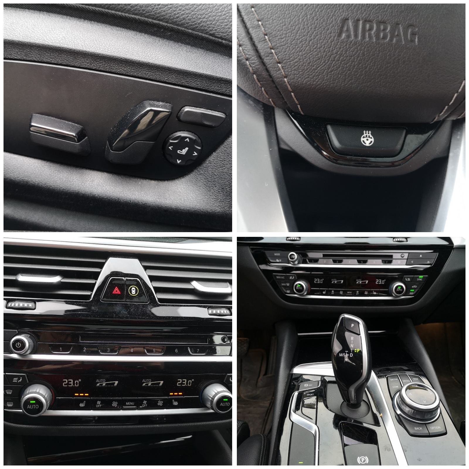 BMW serija 5 520d SPORT, ŠIBER, AMBILIGHT, KAMERA, AUTOMATIK, 19", fotografija 13
